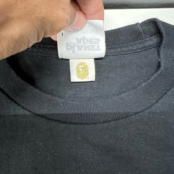 Vintage Bape x Planet Of The Apes Single Stitch Medium Tee - Made In Japan Rare - Picture 5 of 6